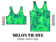 Load image into Gallery viewer, All Prints Swim Preorder Basic Swim Top
