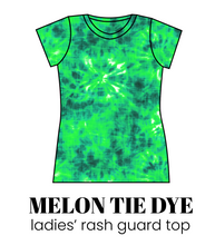 Load image into Gallery viewer, All Prints Swim Preorder Ladies' Rash Guard Swim Top