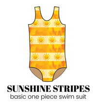 Load image into Gallery viewer, All Prints Swim Preorder Basic One Piece Swim Suit