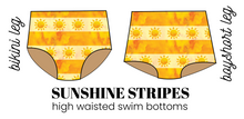 Load image into Gallery viewer, All Prints Swim Preorder High Waisted Swim Bottoms
