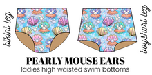 Load image into Gallery viewer, All Prints Swim Preorder Ladies' High Waisted Swim Bikini Bottoms