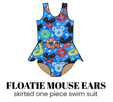 Load image into Gallery viewer, All Prints Swim Preorder Skirted One Piece Swim Suit