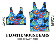 Load image into Gallery viewer, All Prints Swim Preorder Basic Swim Top