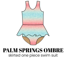 Load image into Gallery viewer, All Prints Swim Preorder Skirted One Piece Swim Suit