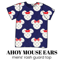 Load image into Gallery viewer, All Prints Swim Preorder Mens' Rash Guard Swim Top