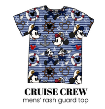 Load image into Gallery viewer, All Prints Swim Preorder Mens' Rash Guard Swim Top