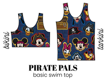 Load image into Gallery viewer, All Prints Swim Preorder Basic Swim Top