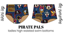 Load image into Gallery viewer, All Prints Swim Preorder Ladies' High Waisted Swim Bikini Bottoms