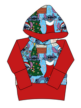 Load image into Gallery viewer, Christmas Chaos Grow With Me Hoodie (or Crewneck)