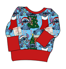 Load image into Gallery viewer, Christmas Chaos Grow With Me Hoodie (or Crewneck)