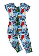 Load image into Gallery viewer, Christmas Chaos Ladies Pants Length Ivy Romper