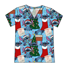 Load image into Gallery viewer, Christmas Chaos Ladies' Slouchy V-Neck Tee