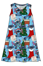 Load image into Gallery viewer, Christmas Chaos Ladies' Swing Dress