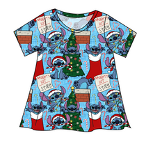 Load image into Gallery viewer, Christmas Chaos Ladies' Swing Tee