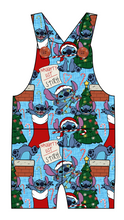 Load image into Gallery viewer, Christmas Chaos Overalls and Shortalls