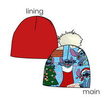 Load image into Gallery viewer, Christmas Chaos Slouchy Beanie (Reversible!)