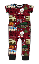 Load image into Gallery viewer, Family Christmas Bennett Pants and Shorts Length T-Shirt Romper