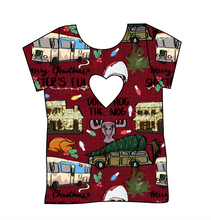 Load image into Gallery viewer, Family Christmas Cambria Heart Back Tee