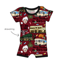 Load image into Gallery viewer, Family Christmas Grow With Me Pants And Shorts Romper