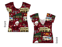 Load image into Gallery viewer, Family Christmas Ladies' Low Back Ballerina Tee