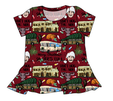 Load image into Gallery viewer, Family Christmas Ladies' Peplum Top