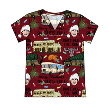 Load image into Gallery viewer, Family Christmas Ladies' Slouchy V-Neck Tee