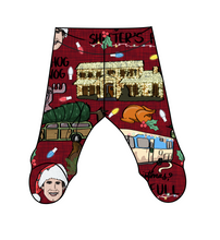 Load image into Gallery viewer, Family Christmas Newborn Footed Pants