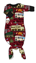 Load image into Gallery viewer, Family Christmas Newborn Knotted Gown
