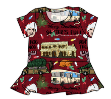 Load image into Gallery viewer, Family Christmas Peplum Top