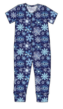 Load image into Gallery viewer, Sparkling Snow Ladies T-Shirt Romper