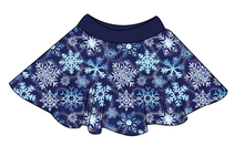Load image into Gallery viewer, Sparkling Snow Circle Skirt