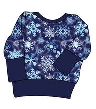 Load image into Gallery viewer, Sparkling Snow Grow With Me Hoodie (or Crewneck)