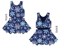 Load image into Gallery viewer, Sparkling Snow Kids Playsuit