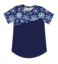 Load image into Gallery viewer, Sparkling Snow Kids' Relaxed Tee