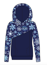 Load image into Gallery viewer, Sparkling Snow Ladies Hoodie