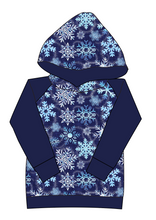 Load image into Gallery viewer, Sparkling Snow Ladies Hoodie