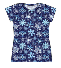 Load image into Gallery viewer, Sparkling Snow Ladies' Basic Tee