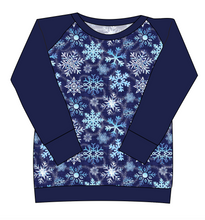 Load image into Gallery viewer, Sparkling Snow Ladies' Classic Crewneck