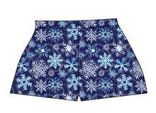 Load image into Gallery viewer, Sparkling Snow Ladies' Lounge Shorts