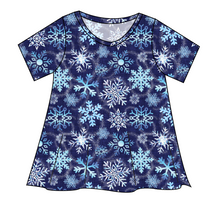 Load image into Gallery viewer, Sparkling Snow Ladies' Swing Tee