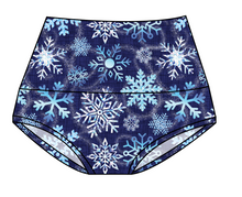 Load image into Gallery viewer, Sparkling Snow Ladies' Underwear