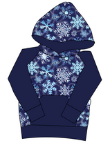 Load image into Gallery viewer, Sparkling Snow Mens' Hoodie