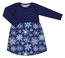 Load image into Gallery viewer, Sparkling Snow Play Dress
