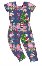Load image into Gallery viewer, Whisker Wonderland Kids Ivy Pants Length Romper
