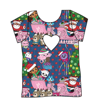 Load image into Gallery viewer, Whisker Wonderland Cambria Heart Back Tee