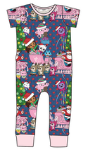 Load image into Gallery viewer, Whisker Wonderland Emmett Pants And Shorts T-Shirt Romper