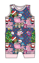 Load image into Gallery viewer, Whisker Wonderland Emmett Pants And Shorts T-Shirt Romper