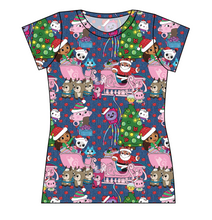 Load image into Gallery viewer, Whisker Wonderland Ladies' Basic Tee