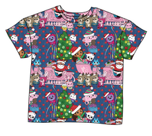 Load image into Gallery viewer, Whisker Wonderland Ladies' Oversized Tee