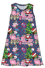Load image into Gallery viewer, Whisker Wonderland Ladies' Swing Dress